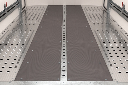 Dziurkowane stalowe rampy