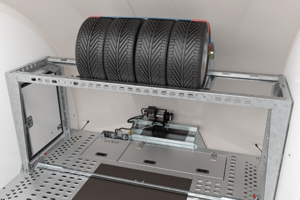 Rack à roues de rechange