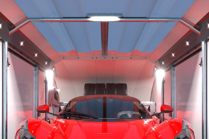 3 x LED lighting strips