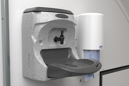 Kézi mosdóállomás