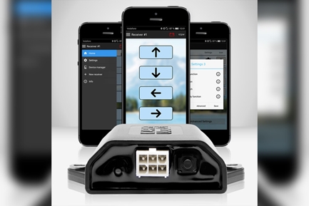 Távirányítós billenő plató