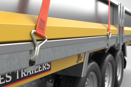 Heavy duty spännband