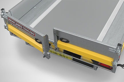 Sidohängda bakdörrar