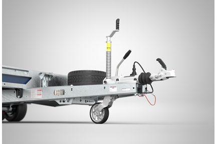 Heavy Duty Locking Hitch and Jockey Wheel