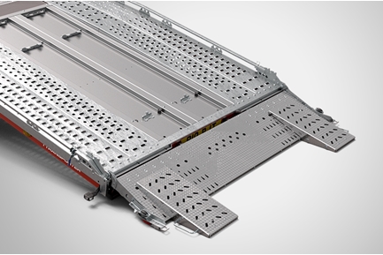 Lastramper med full bredd