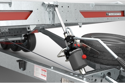 Manuell hydraulisk tippvagn