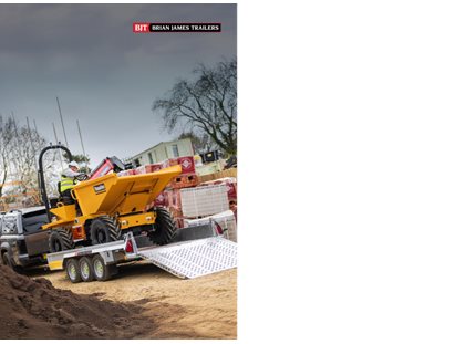 Entreprenadsläpvagnar - Brochure