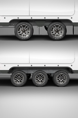 Dubbel eller trippel axel