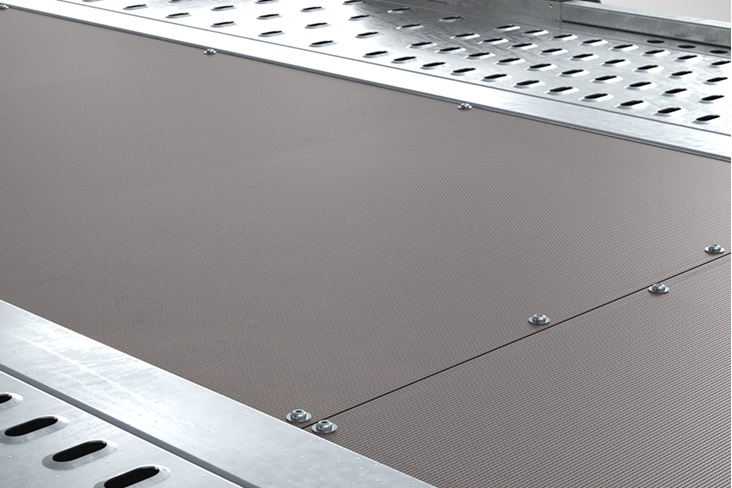 Mittflak i jämnhöjd