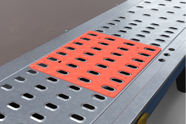 Antislip Pads för Plattform