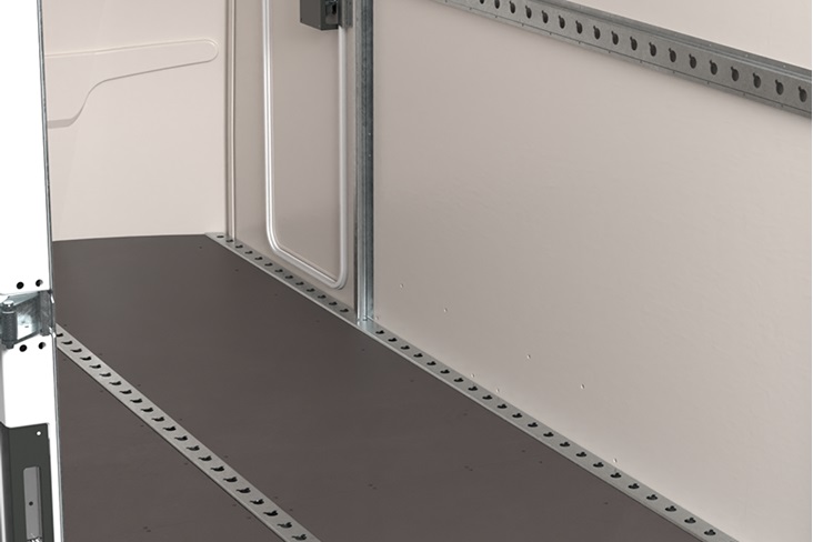 Riel de Sujeción de Carga del Panel Lateral