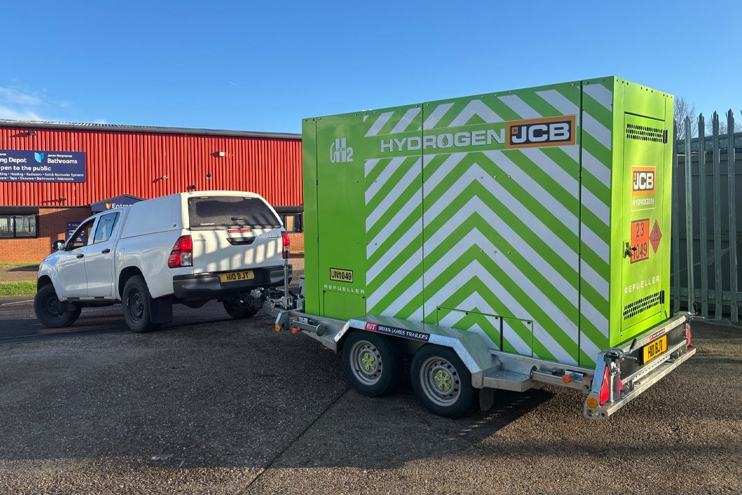 Working with JCB on Hydrogen Refueler Project