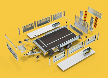 Website innovation now shows trailer weight including selected options