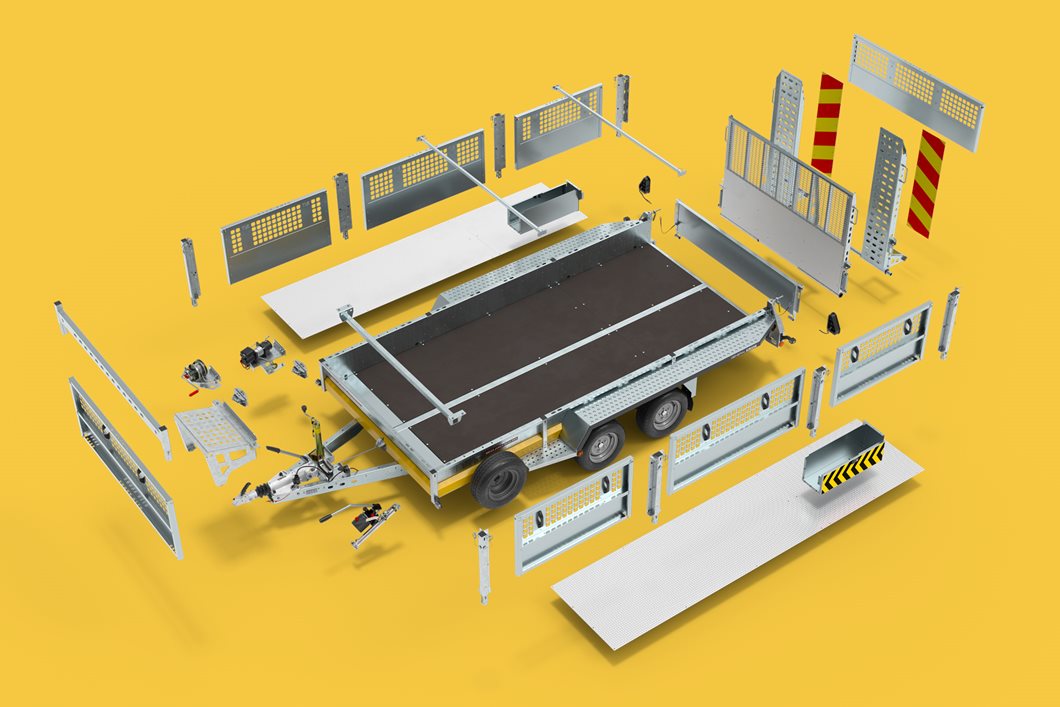 Website innovation now shows trailer weight including selected options