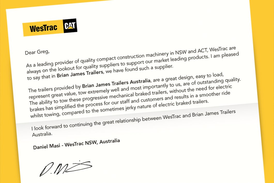 Sceau d'approbation de Caterpillar