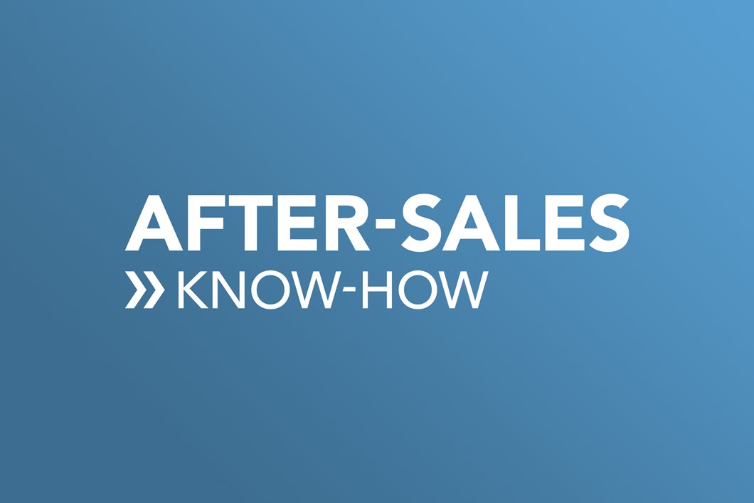 After-sales assistance