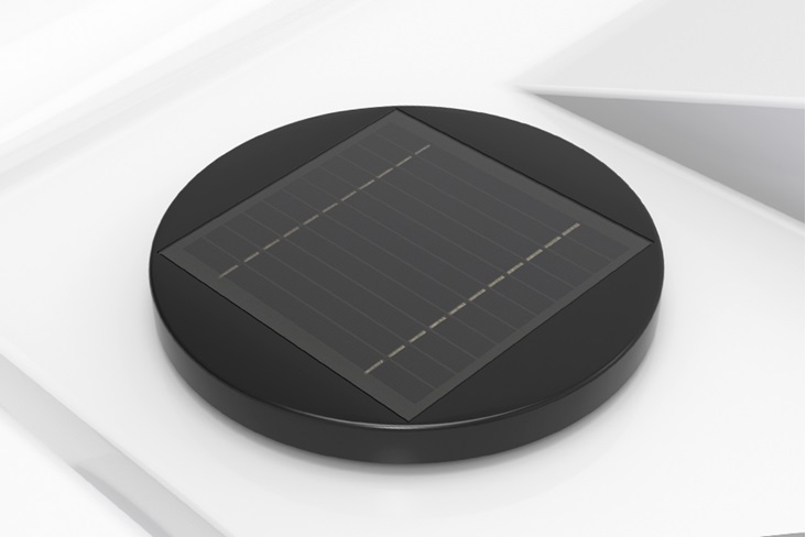 Solcellsdriven Takfläkt